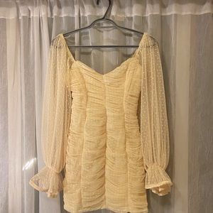 NEW Fashion Nova Romantic Mesh Dress XS